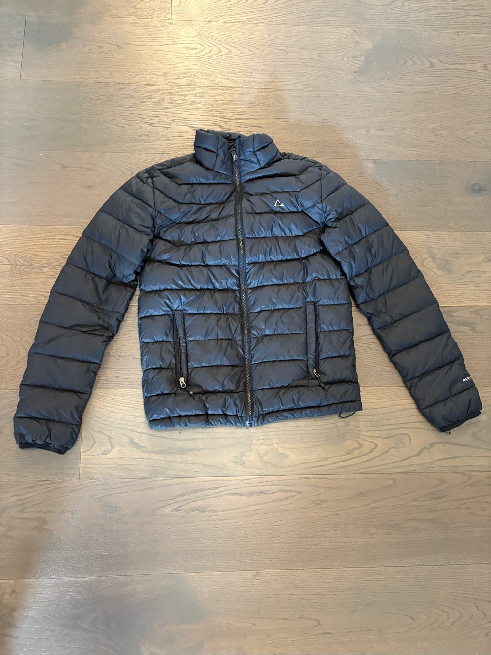 Paradox men’s black light down fall jacket sz SM NWT